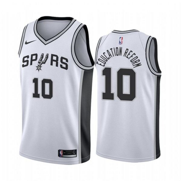 Personalized Men’s DeMar DeRozan San Antonio Spurs Basketball Jersey White