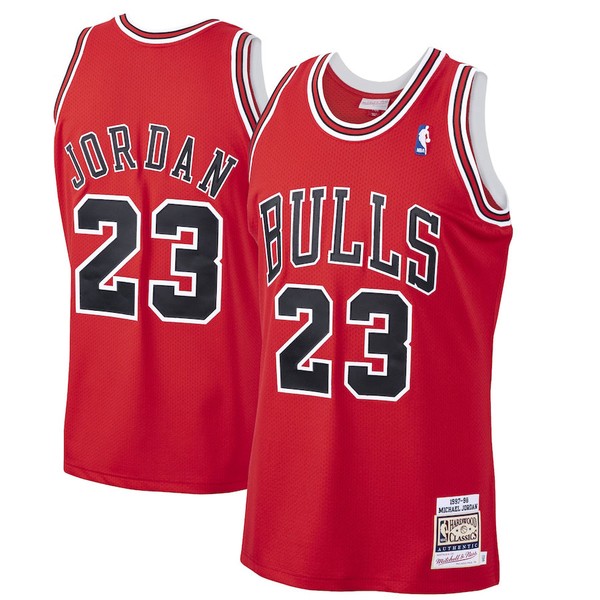 Personalized Men’s Chicago Bulls #23 Michael Jordan Black 1997-98 Hardwood Classics Jersey Stitched