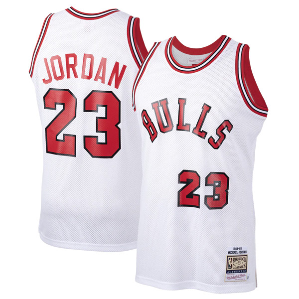 Personalized Men’s Chicago Bulls #23 Michael Jordan Red 1984-85 Hardwood Classics Rookie Jersey Stitched