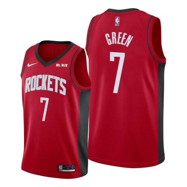 Personalized Men’s Jalen Green Houston Rockets 2021 NBA Draft Jersey