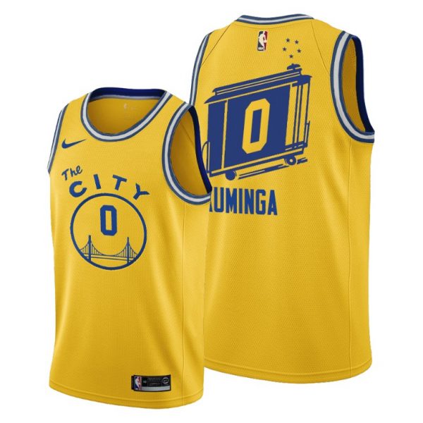 Personalized Men’s Jonathan Kuminga Golden State Warriors 2021 NBA Draft Jersey