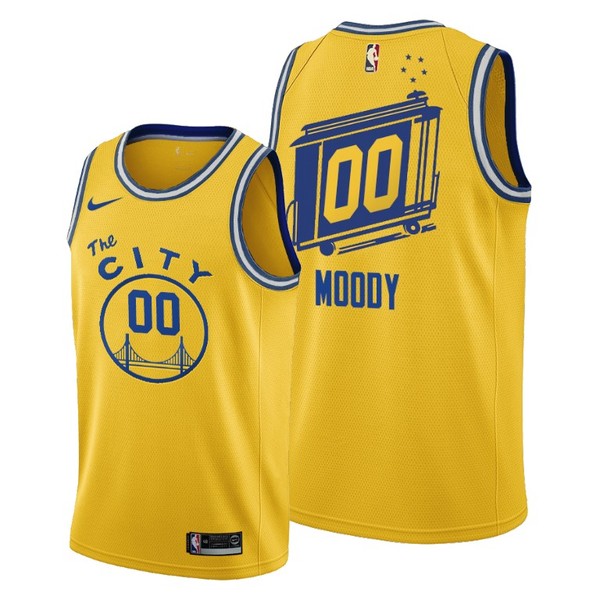 Personalized Men’s Moses Moody Golden State Warriors 2021 NBA Draft Jersey