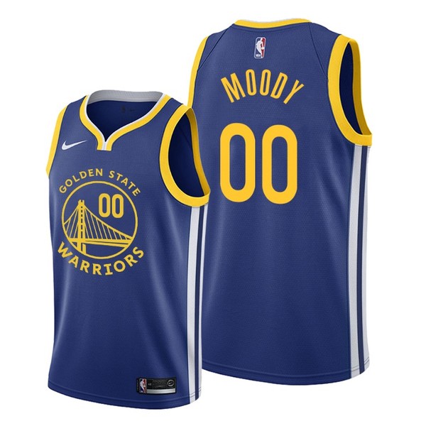Personalized Men’s Moses Moody Golden State Warriors 2021 NBA Draft Jersey