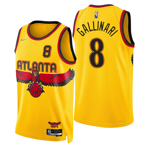 Personalized Men’s Danilo Gallinari Atlanta Hawks 75th Anniversary Diamond Jersey