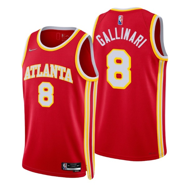 Personalized Men’s Danilo Gallinari Atlanta Hawks 75th Anniversary Diamond Jersey