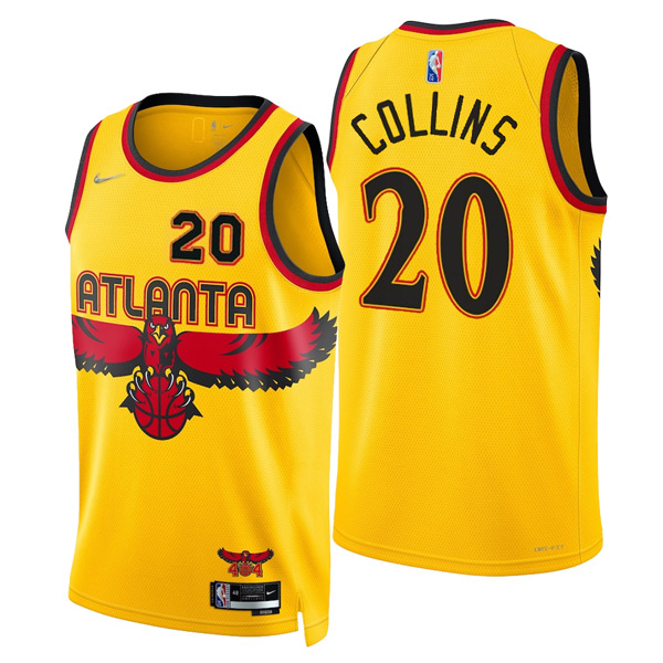Personalized Men’s John Collins Atlanta Hawks 75th Anniversary Diamond Jersey