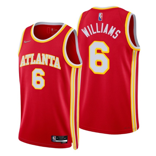 Personalized Men’s Lou Williams Atlanta Hawks 75th Anniversary Diamond Jersey