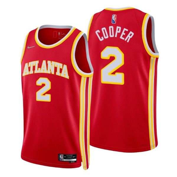 Personalized Men’s Sharife Cooper Atlanta Hawks 75th Anniversary Diamond Jersey