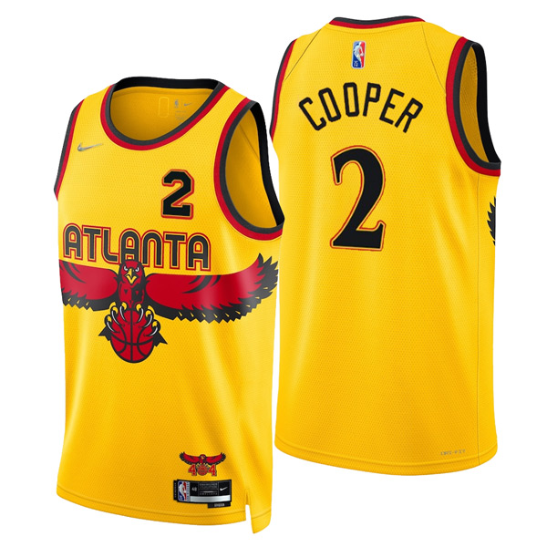 Personalized Men’s Sharife Cooper Atlanta Hawks 75th Anniversary Diamond Jersey