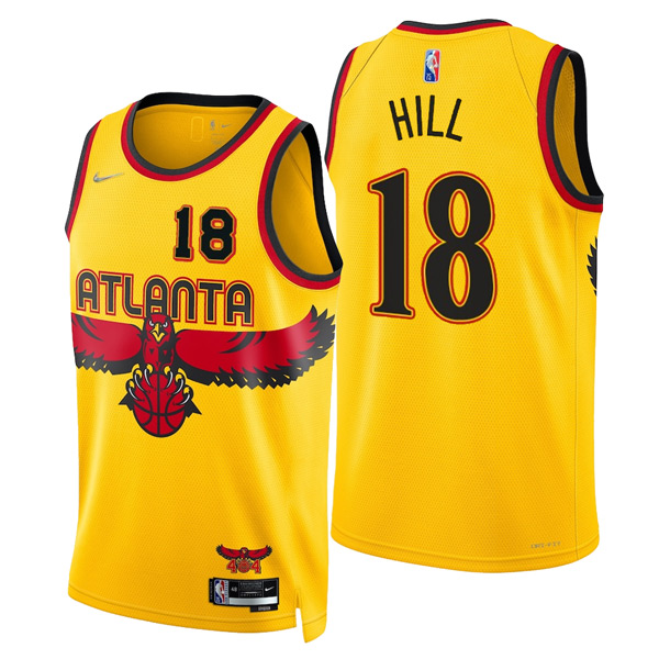 Personalized Men’s Solomon Hill Atlanta Hawks 75th Anniversary Diamond Jersey