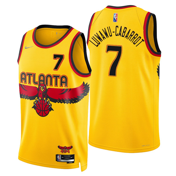 Personalized Men’s Timothe Luwawu-Cabarrot Atlanta Hawks 75th Anniversary Diamond Jersey