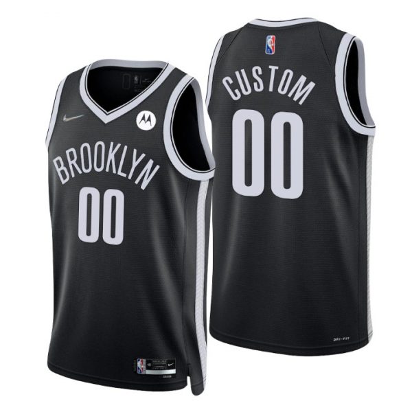 Personalized Men’s Brooklyn Nets 75th Anniversary Diamond Jersey