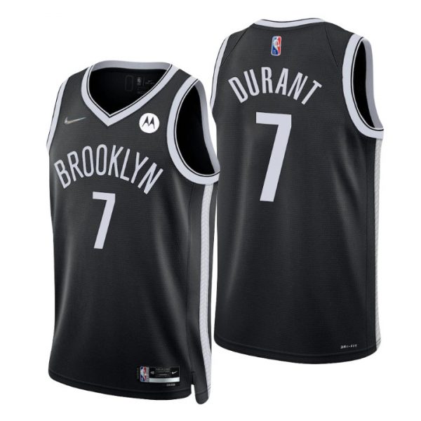 Personalized Men’s Kevin Durant Brooklyn Nets 75th Anniversary Diamond Jersey