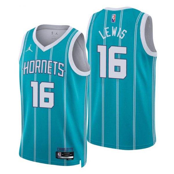 Personalized Men’s Scottie Lewis Charlotte Hornets 75th Anniversary Diamond Jersey