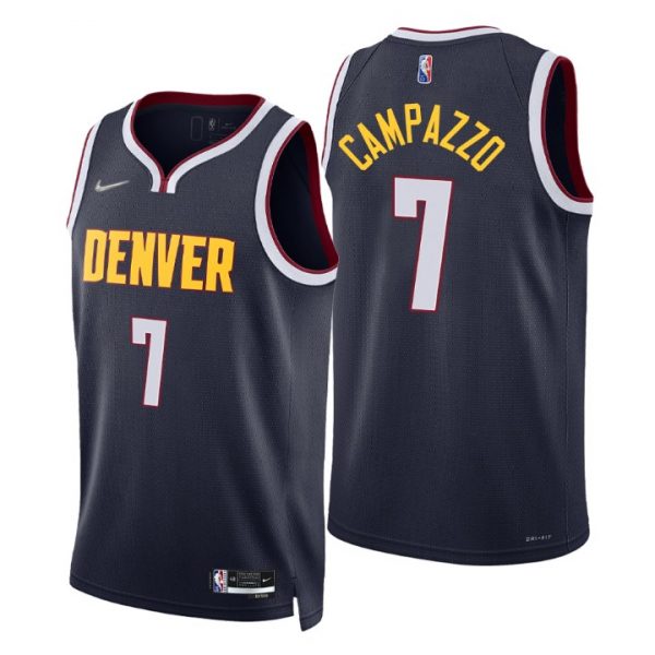 Personalized Men’s Facundo Campazzo Denver Nuggets 75th Anniversary Diamond Jersey