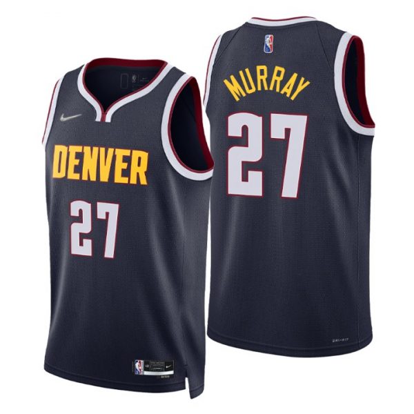 Personalized Men’s Jamal Murray Denver Nuggets 75th Anniversary Diamond Jersey