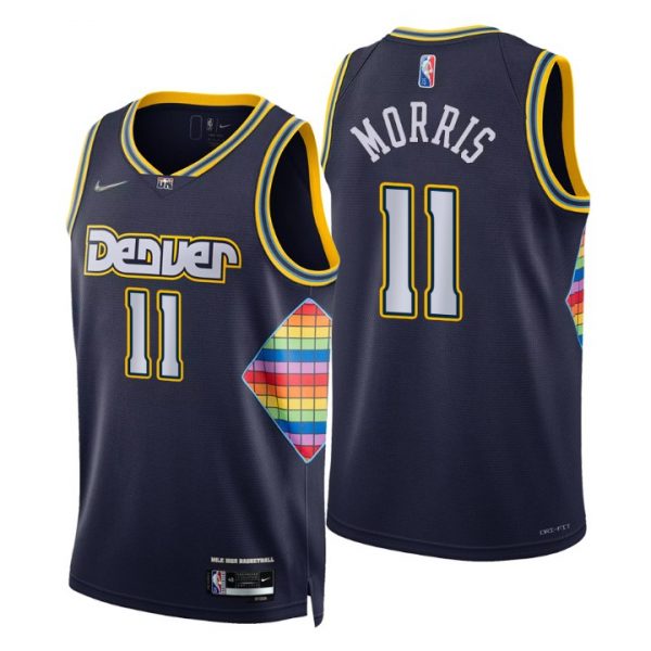 Personalized Men’s Monte Morris Denver Nuggets 75th Anniversary Diamond Jersey