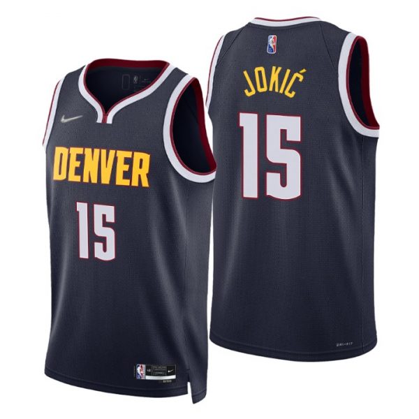 Personalized Men’s Nikola Jokic Denver Nuggets 75th Anniversary Diamond Jersey