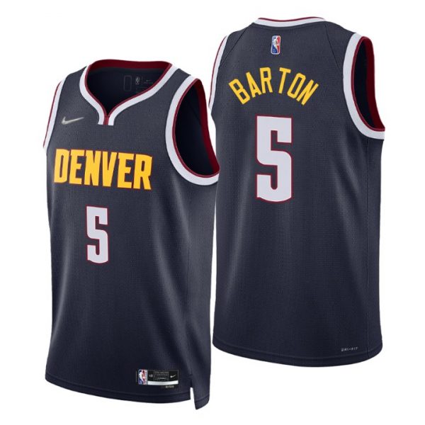 Personalized Men’s Will Barton Denver Nuggets 75th Anniversary Diamond Jersey