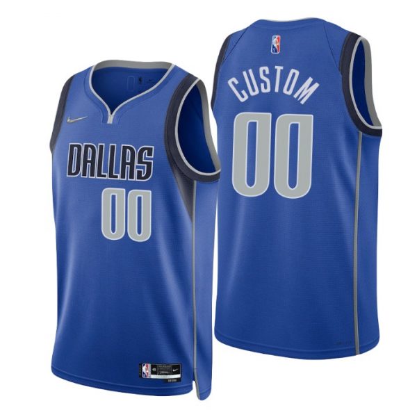 Personalized Men’s Dallas Mavericks 75th Anniversary Diamond Jersey