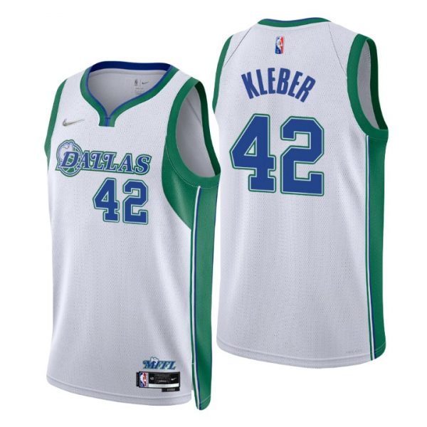 Personalized Men’s Maxi Kleber Dallas Mavericks 75th Anniversary Diamond Jersey White City