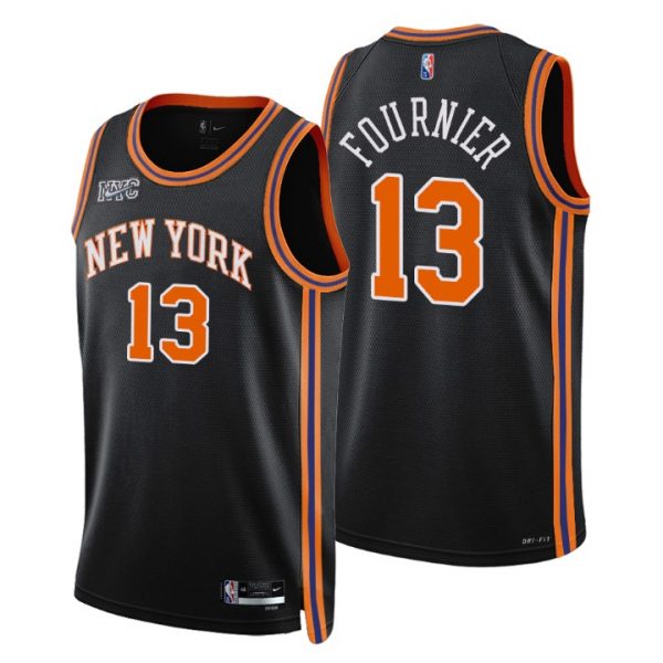 Personalized Men’s Evan Fournier New York Knicks 75th Anniversary Diamond Jersey
