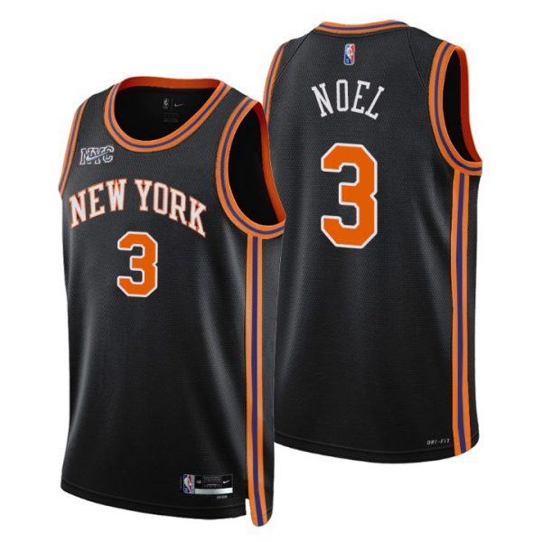 Personalized Men’s Nerlens Noel New York Knicks 75th Anniversary Diamond Jersey