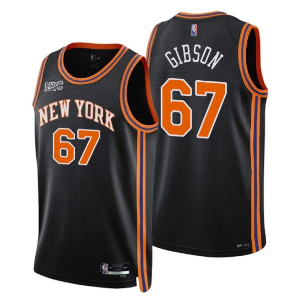 Personalized Men’s Taj Gibson New York Knicks 75th Anniversary Diamond Jersey