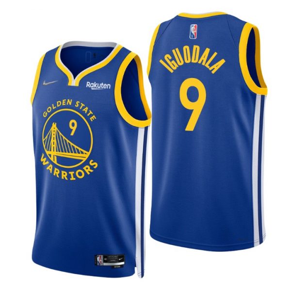 Personalized Men’s Andre Iguodala Golden State Warriors 75th Anniversary Diamond Jersey