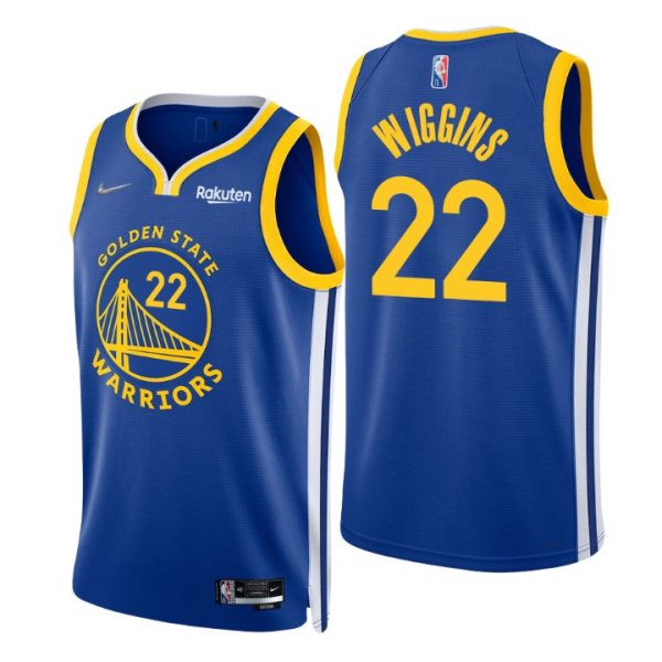 Personalized Men’s Andrew Wiggins Golden State Warriors 75th Anniversary Diamond Jersey
