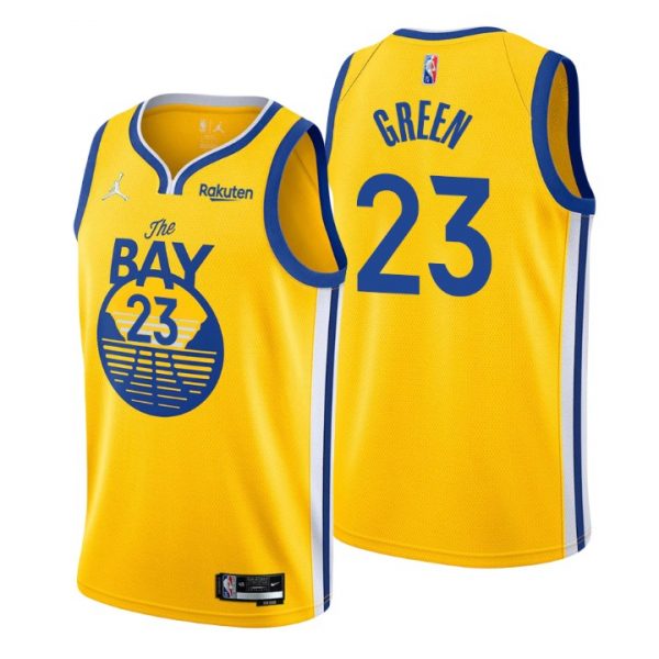 Personalized Men’s Draymond Green Golden State Warriors 75th Anniversary Diamond Jersey