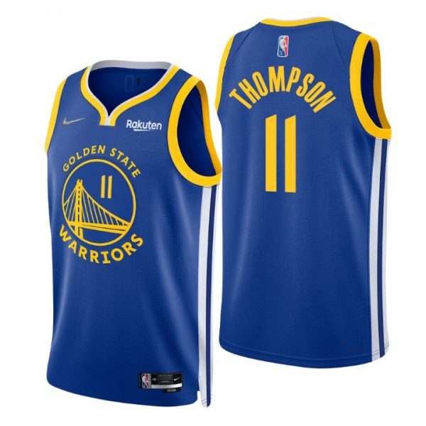 Personalized Men’s Klay Thompson Golden State Warriors 75th Anniversary Diamond Jersey
