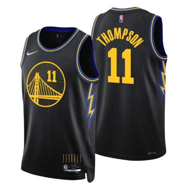 Personalized Men’s Klay Thompson Golden State Warriors 75th Anniversary Diamond Jersey