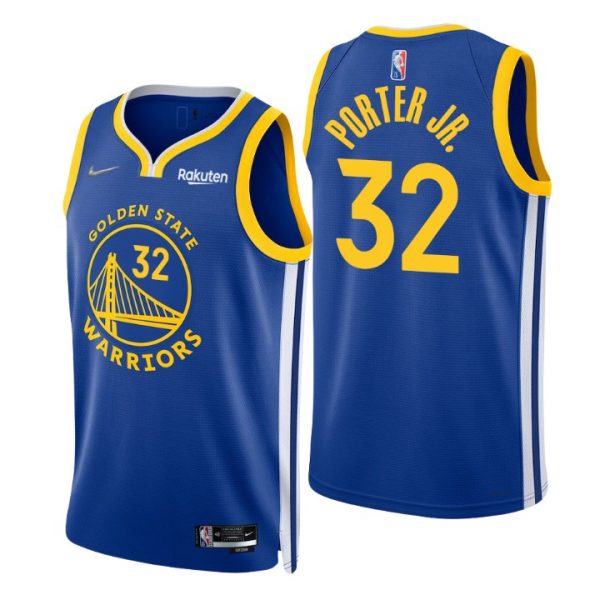 Personalized Men’s Otto Porter Jr. Golden State Warriors 75th Anniversary Diamond Jersey