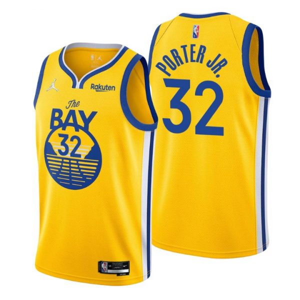 Personalized Men’s Otto Porter Jr. Golden State Warriors 75th Anniversary Diamond Jersey