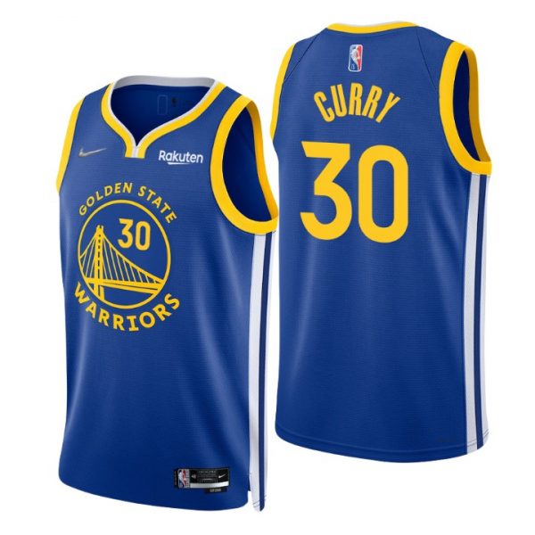 Personalized Men’s Stephen Curry Golden State Warriors 75th Anniversary Diamond Jersey