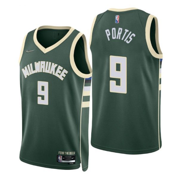 Personalized Men’s Bobby Portis Milwaukee Bucks 75th Anniversary Diamond Jersey
