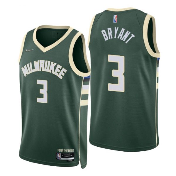 Personalized Men’s George Hill Milwaukee Bucks 75th Anniversary Diamond Jersey
