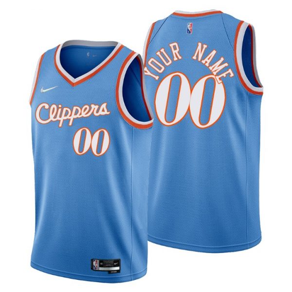 Personalized Men’s Los Angeles Clippers 75th Anniversary Diamond Jersey