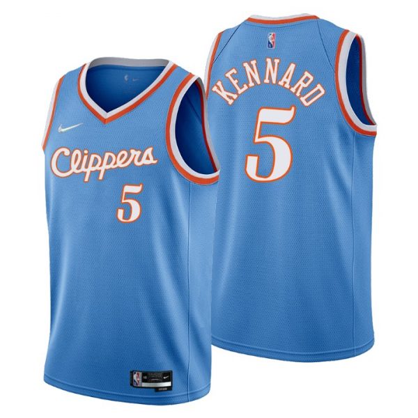 Personalized Men’s Luke Kennard Los Angeles Clippers 75th Anniversary Diamond Jersey