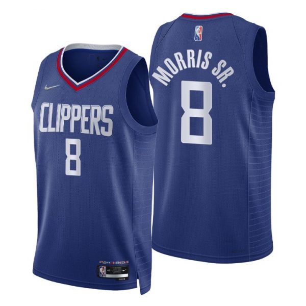 Personalized Men’s Marcus Morris Sr. Los Angeles Clippers 75th Anniversary Diamond Jersey