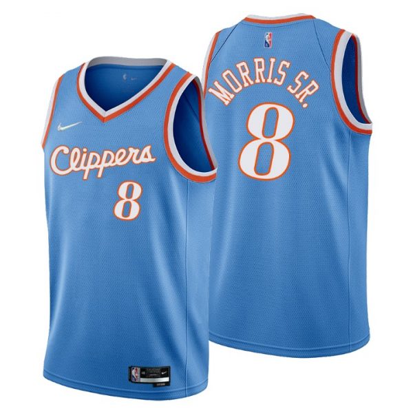 Personalized Men’s Marcus Morris Sr. Los Angeles Clippers 75th Anniversary Diamond Jersey
