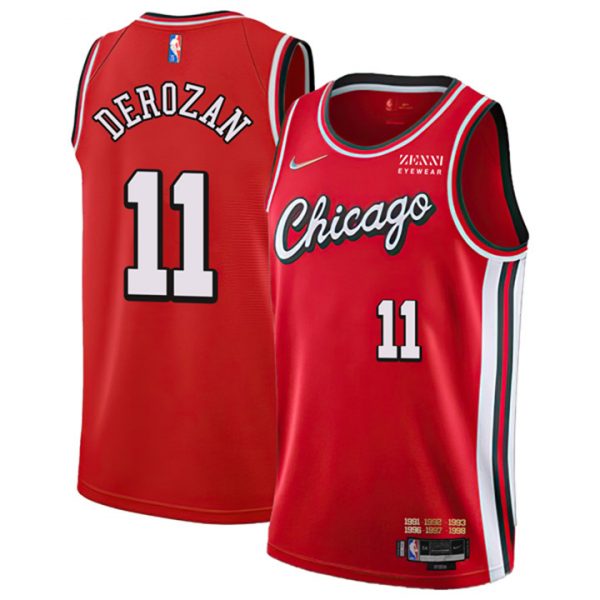 Personalized Men’s #11 Demar Derozan Chicago Bulls 75th Anniversary Diamond Jersey