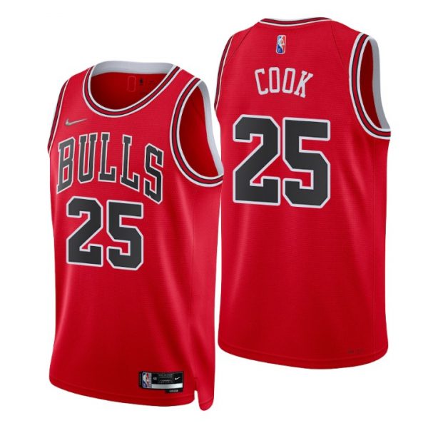 Personalized Men’s #25 Tyler Cook Chicago Bulls 75th Anniversary Diamond Jersey
