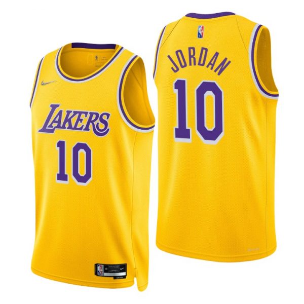 Personalized Men’s Deandre Jordan Los Angeles Lakers 75th Anniversary Diamond Jersey