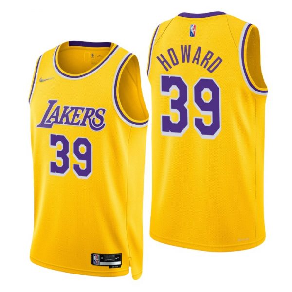 Personalized Men’s Dwight Howard Los Angeles Lakers 75th Anniversary Diamond Jersey