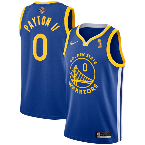 Personalized Men’s Golden State Warriors Gary Payton II 2022 NBA Champions Stitched Jersey Royal