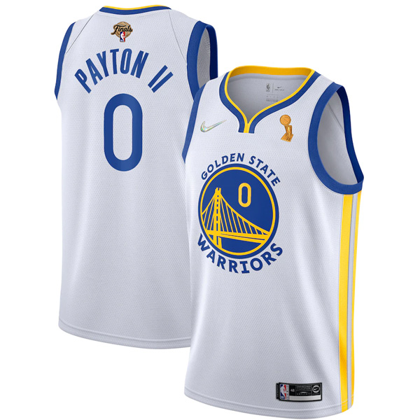Personalized Men’s Golden State Warriors Gary Payton II 2022 NBA Champions Stitched Jersey White