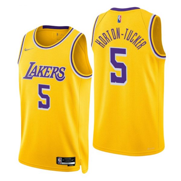 Personalized Men’s Talen Horton-Tucker Los Angeles Lakers 75th Anniversary Diamond Jersey