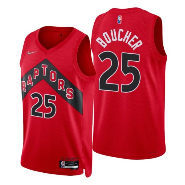 Personalized Men’s Chris Boucher Toronto Raptors 75th Anniversary Diamond Jersey